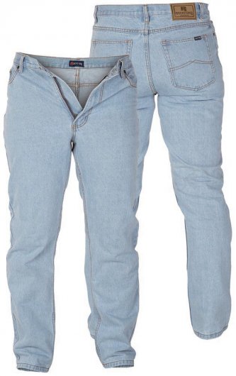 COMFORT BLEACH WASH- Rockford Comfort Fit Jeans