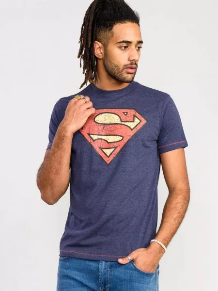 Superman t cheap shirt branded