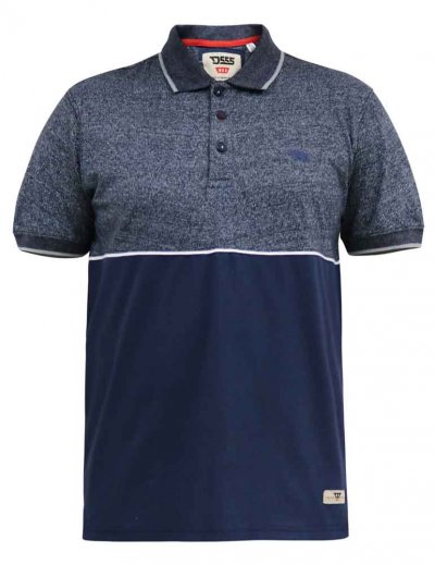 JAYWICK-D555 Cut And Sew Polo With Embroidery Sleeve Badge-Kingsize Assorted Pack B-(3XL-6XL)