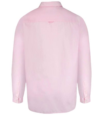 RICHARD-D555 Basic Oxford Long Sleeve Shirt-Pink