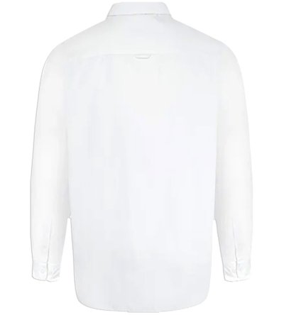 RICHARD-D555 Basic Oxford Long Sleeve Shirt-White