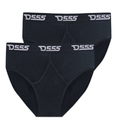 THOMPSON-D555 Pack Of 2 Y Front Cotton Briefs