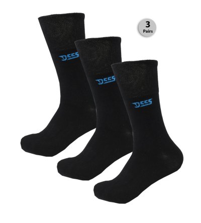 HAROLD-D555 Pack Of 3 Extra Wide Comfort Fit Socks