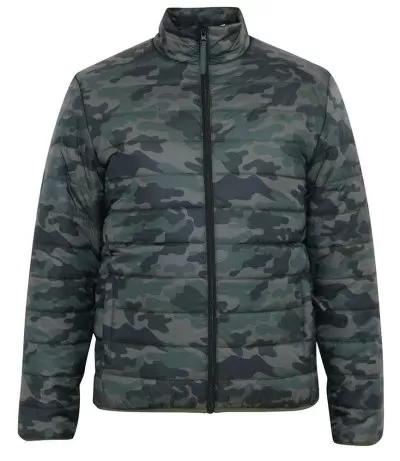 The Duke Clothing Co. PETER D555 Camo Printed Puffer Jacket 3XL