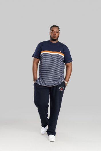 SALTASH 1-D555 Embroidery And Print Jogger