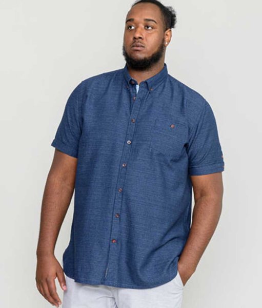 STRATFORD 2-D555 Short Sleeve Button Down Shirt