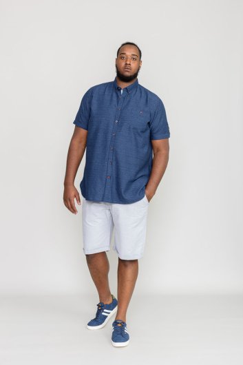 STRATFORD 2-D555 Short Sleeve Button Down Shirt