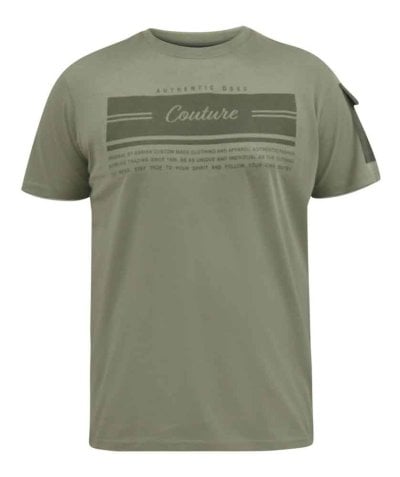 YARWELL - D555 Couture Printed T-Shirt With Sleeve Pocket- DEAL PACK-(3XL-6XL)