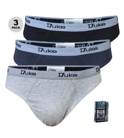 BRIEF - Duke London Pack Of Three Cotton Brief