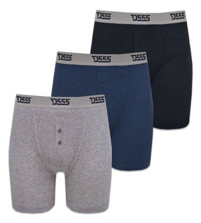 DRIVER - Duke London Pack Of Three Cotton Boxer Short