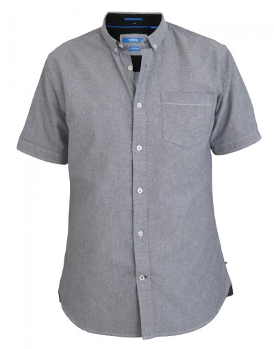 NORMAN-D555 Button Down Short Sleeve Oxford Shirt