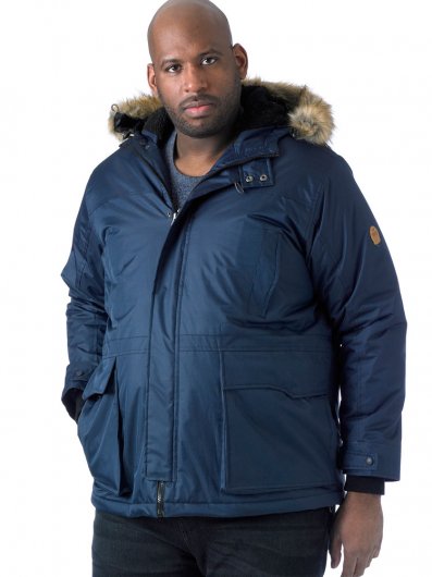 LOVETT 2-D555 Parka Style Jacket With Detachable Fur