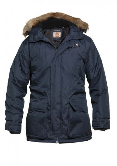 LOVETT 2-D555 Parka Style Jacket With Detachable Fur