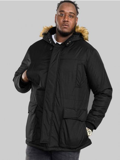 LOVETT 2-D555 Parka Style Jacket With Detachable Fur