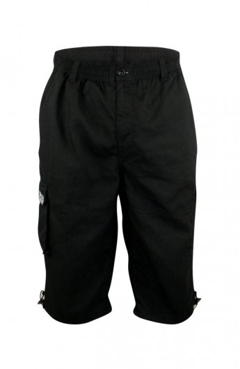 MASON-D555 Cargo Capri Pant With Leg Pockets