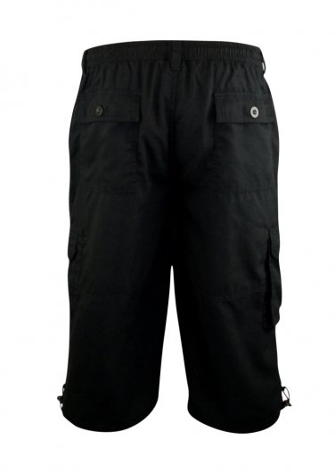 MASON-D555 Cargo Capri Pant With Leg Pockets