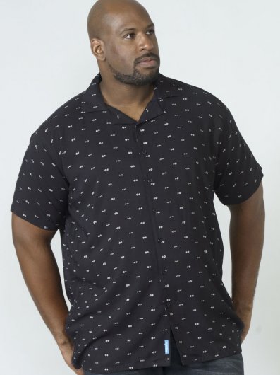 LUCIANO-D555 Bowling Shirt