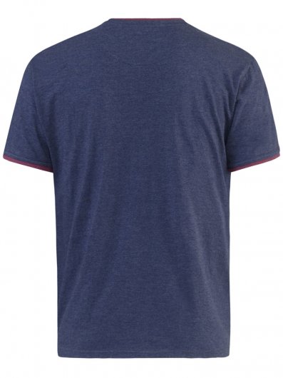 NELLY-2-D555 T-shirt With Double Layer On Neck and Pocket-S-XXL - Regular-Assorted Sizes/Colours Pack