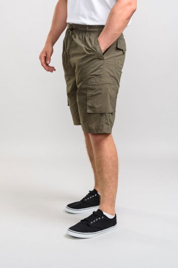 NICK - D555 Cargo Short With Shaped Leg Pockets