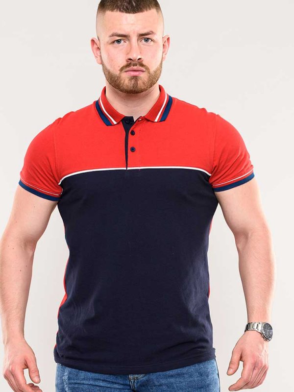 The Duke Clothing Co. - FREMANTLE-D555 Couture Pique Cut And Sew Polo Sh...
