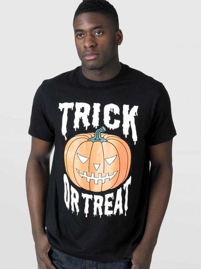 SCARY-D555 Halloween Crew Neck T-Shirt