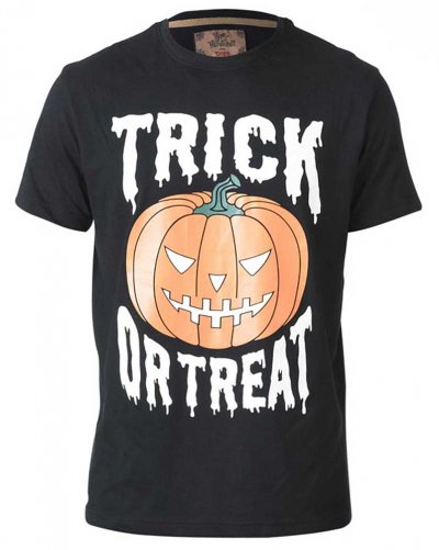 SCARY-D555 Halloween Crew Neck T-Shirt