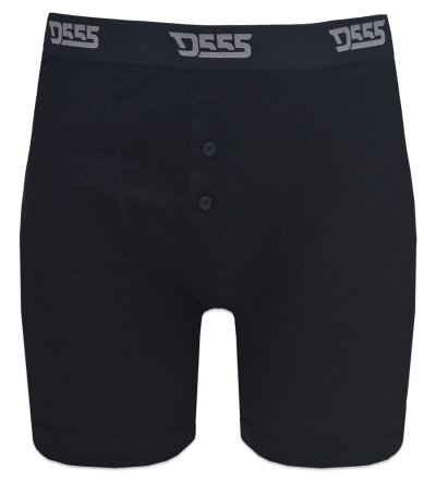 DRIVER 2 - D555 Pack Of Three Cotton Boxer Short-Black