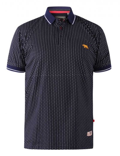 BATTERSEA-D555 AOP Polo Shirt With Chest Embroidery